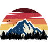 Sunset Mountain Wilderness Art