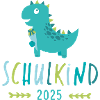 Schulkind 2025 Dino