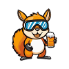 Bière de ski Squirrel