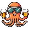 Oktopus Ski Bier