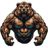 Grizzly Bear Muscles