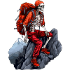 Skeletons Mountaineer / Hiking Skeleton