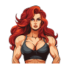 Femme Muscles Fille Fitness