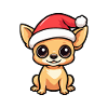 Chihuahua Dog Christmas