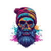 Lumberjack Skull