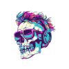 Punk Skull Party
