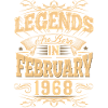 February 1968 Birthday Legend