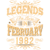 February 1982 Birthday Legend
