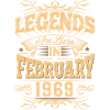 February 1969 Birthday Legend