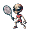Alien Tennis
