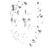 Bearded Oldschool Skull