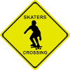SKATERS CROSSING