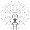 Spider Web Silhouette