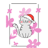 Cat chrismas