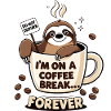 Pause café Sloth Design