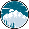 Winter Peak Circle Forest