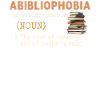 Abibliophobie Bücherwurm Lesebücher