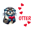 Otter Half Love Gift