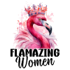 Flamazing Women Flamingo Girl