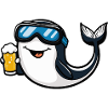 Bière de ski baleine