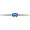 Ski Goggles Icon Line