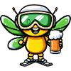 Libelle Ski Bier