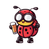 Bière de ski Ladybug