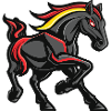 Bande dessinée de cheval