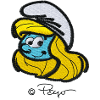 Smurfs Design With Smurfette