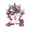 Süßes Einhorn, Bunte Einhörner