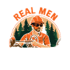 Real men cut trees