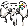 Schmelzendes Gamepad, Videospiel-Controller
