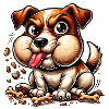 Jack Russell terrier treat design