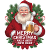 Bier Weihnachtspullover Weihnachten Biertrinker