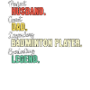 Badminton player dad