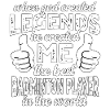 Meilleur joueur de badminton Légende