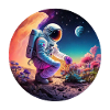 Astronaute jardinier