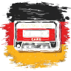 Retro Cassette Mixtape Style