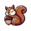 Nut My Problem - Witziges Eichhörnchen-Design