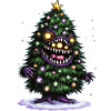Christmas Tree Monster