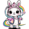 Mignon Lapin Kawaii