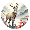 A majestic deer