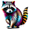 Waschbär