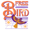 Free Bird – Bunter Retro-Vogel
