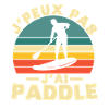 I can't I paddle