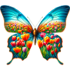 Butterfly Tulip Tulips