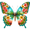 Butterfly Plumeria Frangipani Plumerie