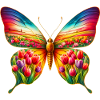 Butterfly Tulip Tulips