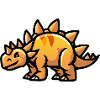 Dinosaur Stegosaurus Comic