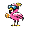 Flamingo Ski Bière